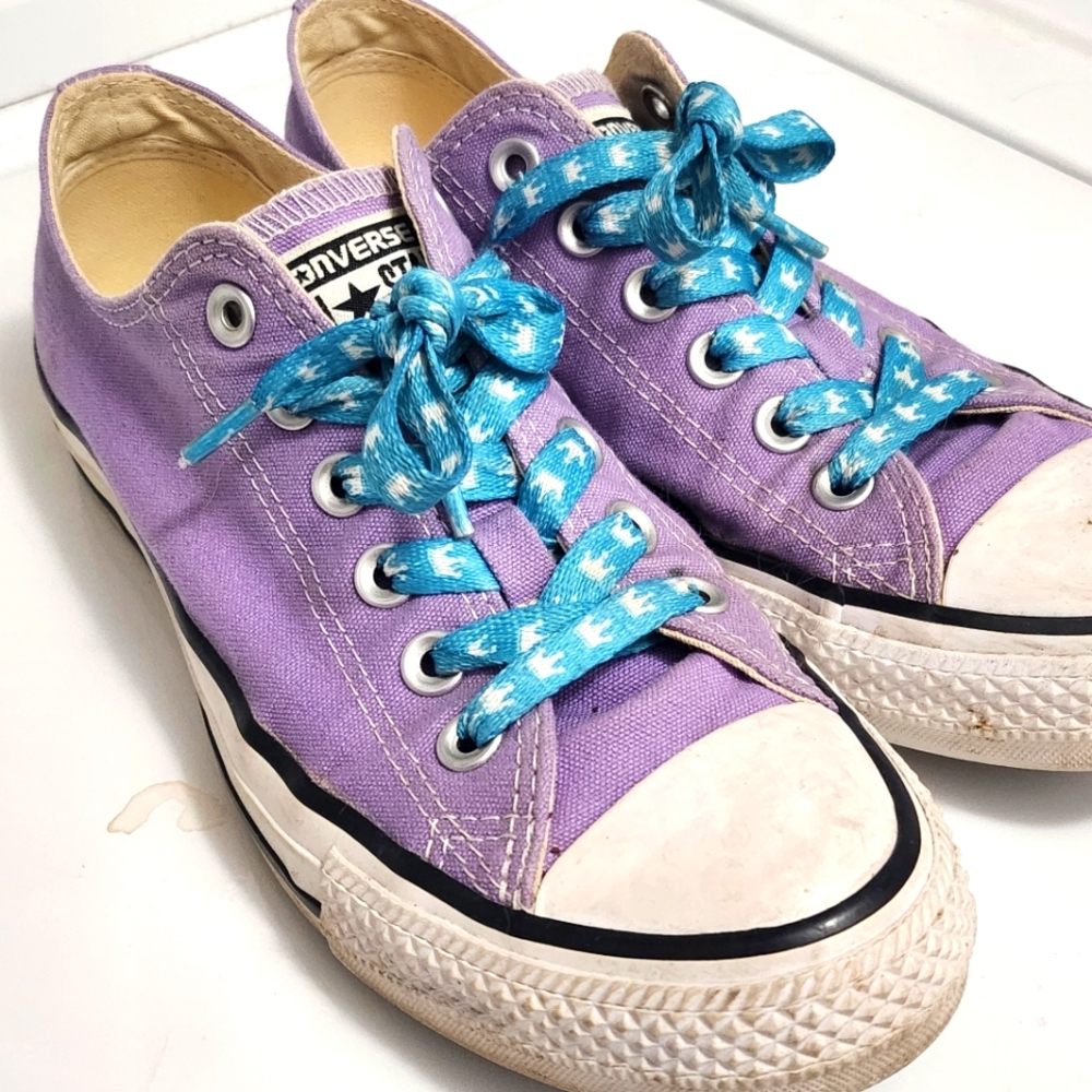 Purple Converse